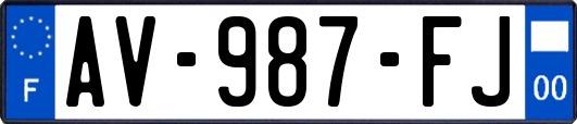 AV-987-FJ