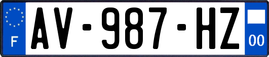 AV-987-HZ