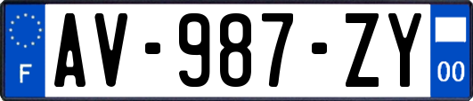 AV-987-ZY