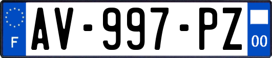 AV-997-PZ