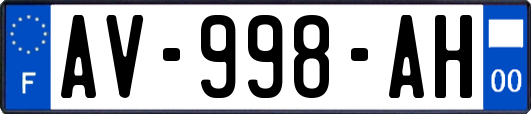 AV-998-AH