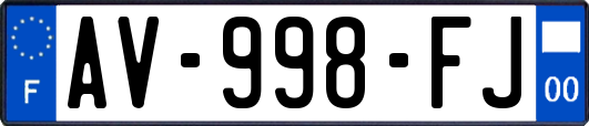 AV-998-FJ