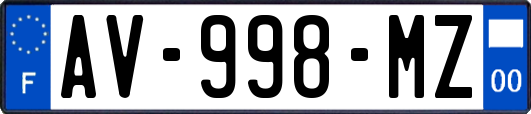 AV-998-MZ