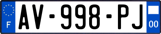 AV-998-PJ