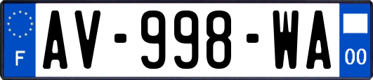 AV-998-WA