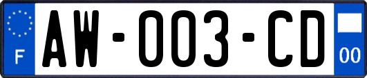 AW-003-CD