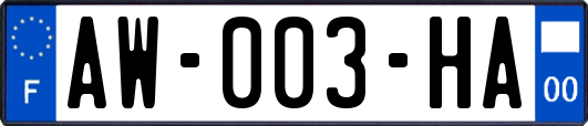 AW-003-HA