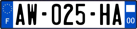 AW-025-HA