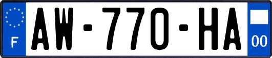 AW-770-HA