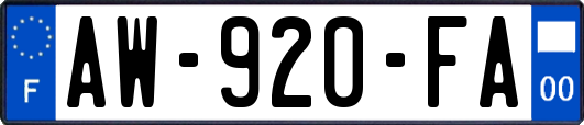 AW-920-FA