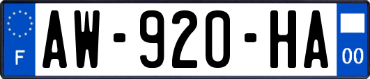 AW-920-HA