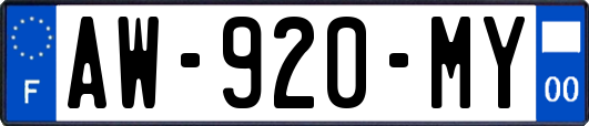 AW-920-MY