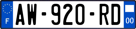 AW-920-RD