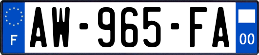 AW-965-FA