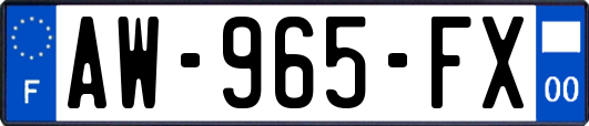 AW-965-FX