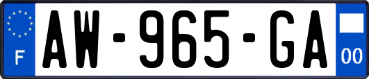 AW-965-GA