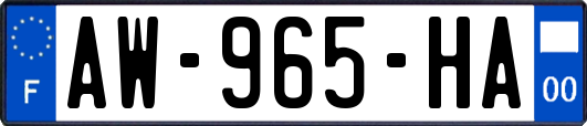 AW-965-HA