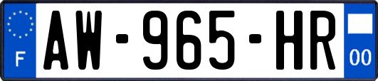 AW-965-HR