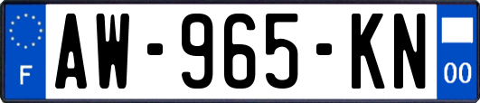 AW-965-KN