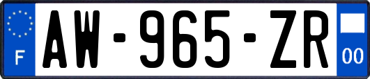 AW-965-ZR