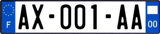 AX-001-AA