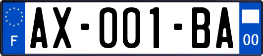 AX-001-BA