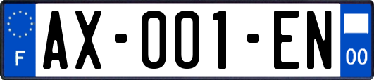 AX-001-EN