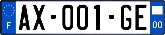 AX-001-GE