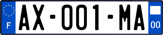 AX-001-MA