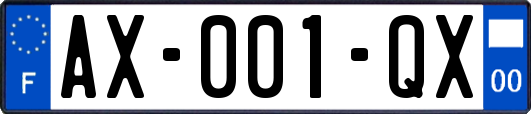 AX-001-QX