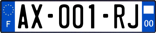 AX-001-RJ