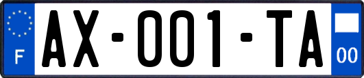 AX-001-TA