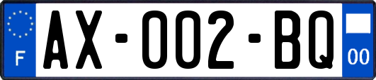 AX-002-BQ