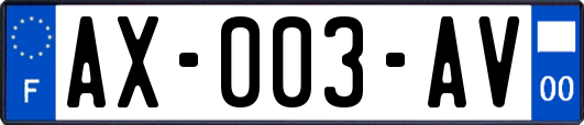 AX-003-AV