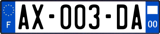 AX-003-DA