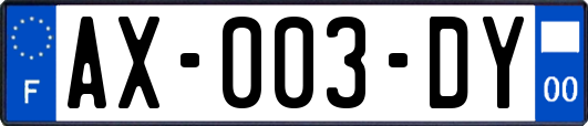 AX-003-DY