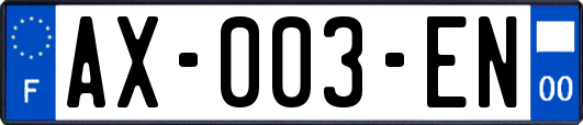 AX-003-EN