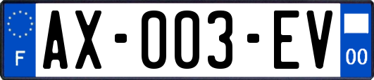 AX-003-EV