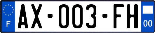 AX-003-FH