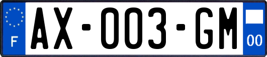 AX-003-GM