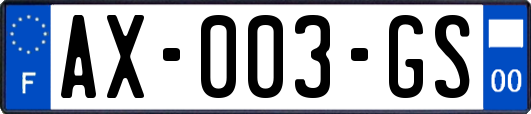 AX-003-GS