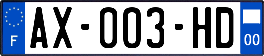 AX-003-HD