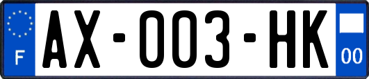 AX-003-HK