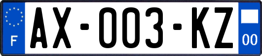 AX-003-KZ