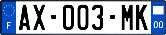 AX-003-MK