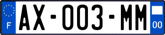 AX-003-MM