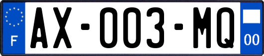 AX-003-MQ