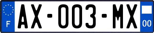 AX-003-MX