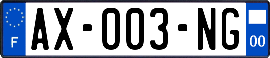 AX-003-NG