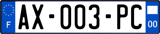 AX-003-PC